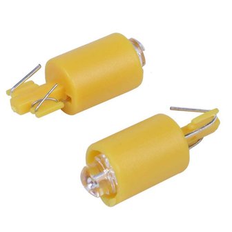 HQ Bouton Poussoir Arcade Led Transparent &#039;D&eacute;marrer&#039; Jaune