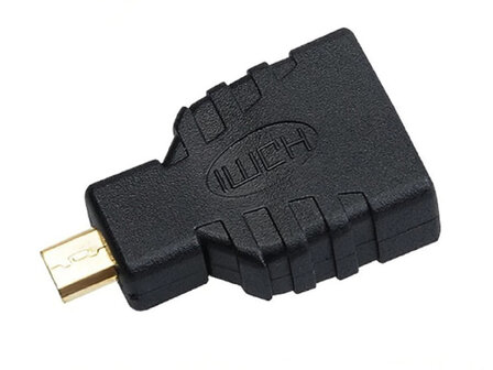  HDMI (weiblich) auf Micro HDMI (m&auml;nnlich) Adapterstecker