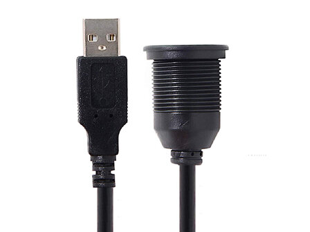 USB 2.0 Extensie Doorvoermodule 1m 