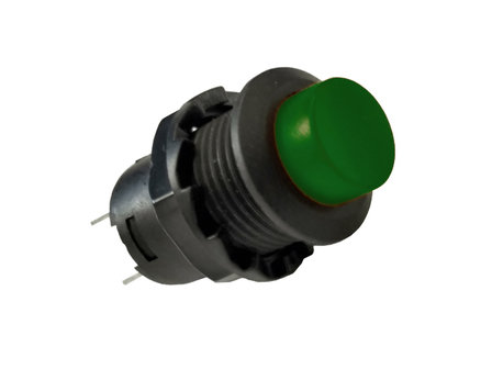 Mini on / off switch 250V 1.5A Green