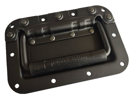 Penn-Elcom Spring-loaded lifting handle 160x107mm Steel Black