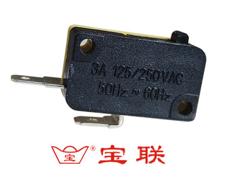 Baolian Game Switch 150gr. Heavy Duty Microswitch, N.O. 3A 125/250VAC  