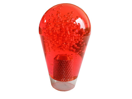 Crystal Bubble Bat-Top Joystick Lever Red