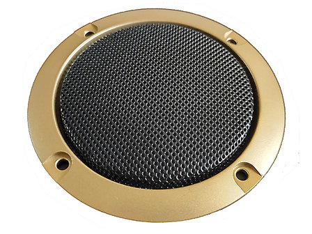   Loudspeaker Protective Grille for 3&quot; Loudspeakers Black/Gold
