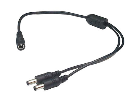 2-Way DC Power Supply Splitter Cable