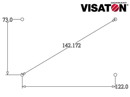  Visaton Retro Style Lautsprechergitter f&uuml;r ovale 4x6 &quot;- und Round 4&quot; -Lautsprecher