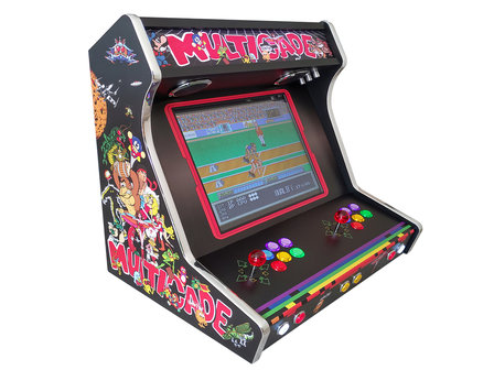 Premium Super Custom Ultra Wide Body Extended 2-player Arcade Bartop 
