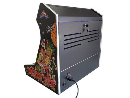 Premium Super Custom Ultra Wide Body Extended 2-player Arcade Bartop 