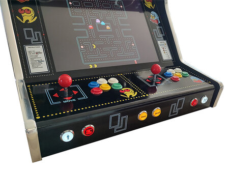 Syst&egrave;me de jeu multiplateforme Premium WBE Arcade Bartop Cabinet &#039;Pac-Man&#039;. 