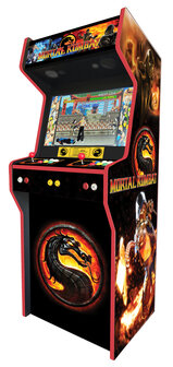 Allm&auml;chtiger &#039;Mortal Kombat&#039; aufrechter Arcadekast f&uuml;r 2 Spieler