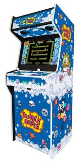 Cabinet d&#039;arcade vid&eacute;o vertical personnalis&eacute; Almighty &#039;Bubble Bobble&#039; &agrave; 2 joueurs 