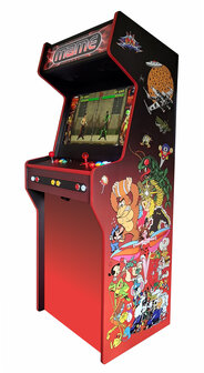 2-Player Almighty Arcadekast &#039;Multicade&#039; of &#039;MAME&#039; Rood 