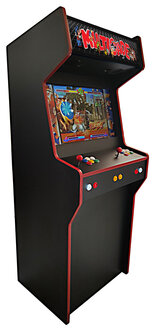Armoire d&#039;arcade verticale personnalis&eacute;e &#039;Almighty&#039; &agrave; 2 joueurs