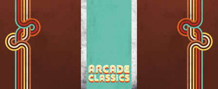 XL Arcadebox Controlepaneel Sticker &#039;Arcade-Classics&#039; Zijdeglans Gelamineerd met UV Filter