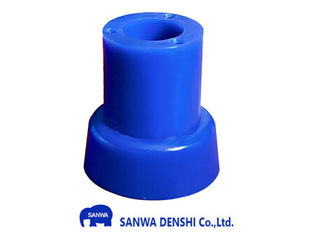 Sanwa JLF-P-B - 16,45mm &uuml;bergro&szlig;er Nylon Aktuator Blau f&uuml;r Sanwa JLF Serie Joysticks