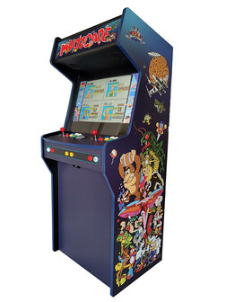 2-Player Almighty &#039;Multicade&#039; Arcadekast Paars/Blauw