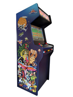 2-Player Almighty &#039;Multicade&#039; Arcadekast Paars/Blauw