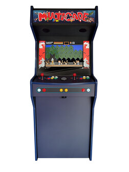 2-Player Almighty &#039;Multicade&#039; Arcadekast Paars/Blauw