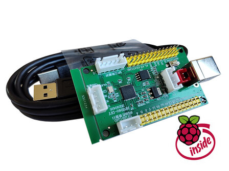 RP2040-PICO Interface Board With RGB For PS3, PS4, Raspberry Pi, Android and PC  