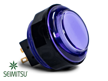  Seimitsu PS-14-KN Violett 30 mm transparenter Arcade-Taster