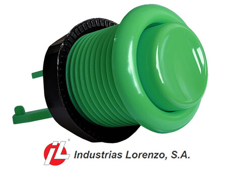 IL PSL-H Concave Classic Arcade Push Button Green