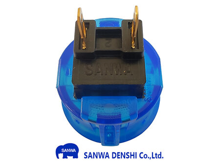 Sanwa OBSC-24 Blauw Arcade Drukknop