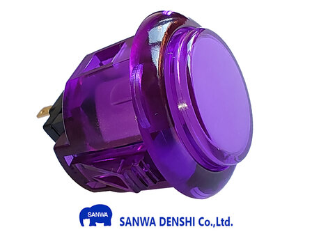 Bouton-poussoir d&#039;arcade de Violet Sanwa OBSC-24