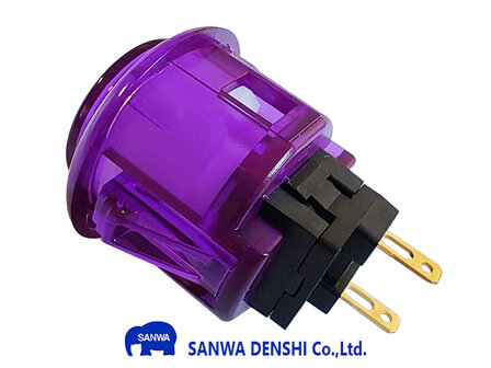 Bouton-poussoir d&#039;arcade de Violet Sanwa OBSC-24