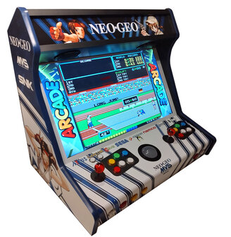 Premium UWBE NEO-GEO 2-player Arcade Bartop Cabinet