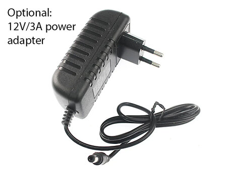 AK-170 2x 20W 12V Mini Stereo Versterker zwart