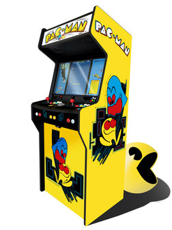 2-Player &#039;Pac-Man&#039; Custom Upright Arcadekast 