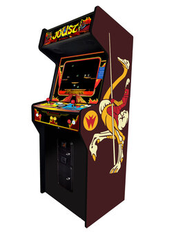 2-Player Almighty &#039;Joust&#039; Custom Upright Arcadekast 