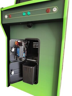 2-Player Almighty &#039;Multicade Groen&#039; Custom Upright Arcadekast