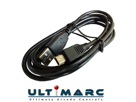 Ultimarc Mini PAC Toetsenbord Encoder met Bedradingsset voor Drukknoppen en Joysticks met 4,8mm Connectoren