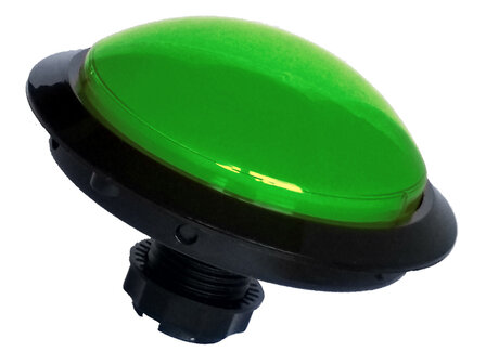 100mm Jumbo Dome Arcade Drukknop Groen