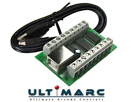 PacDrive #1 USB LED Driver/Controller Bord