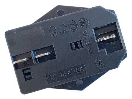 Fused-C14-Power-Cord-Socket-with-Illuminated-On/Off-Switch-and-Integrated-Jumpers-(IEC320 250V/10A max)