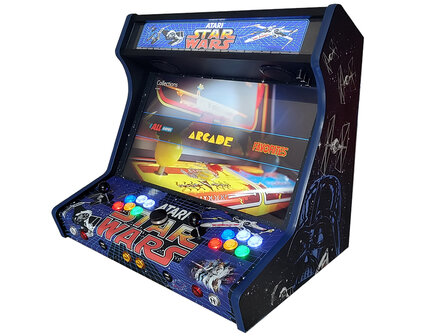 Premium Custom 'Star Wars V1' UWBE 2-player Arcade Bartop Cabinet 