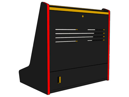 SBE 'Galaxy' Arcade Bartop Baukasten