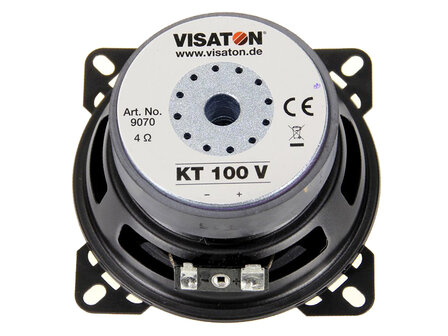 Visaton KT 100V 10cm Woofer 4Ω, 25W, 32-9500 Hz, 80 dB