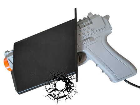 Inbouw Lightgun Houder Zwart