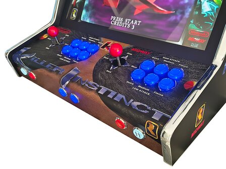 24" Premium Killer Instinct Arcade Bartop met Multi Platform Gaming  System