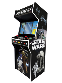 Almighty 'Star Wars V2' Arcadekast &ndash; Premium 2-Player Full-Size Arcade Machine