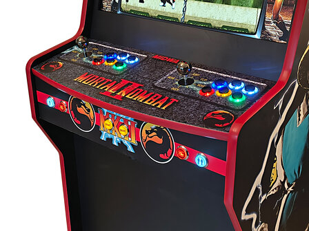 Almighty 'Mortal Kombat II' Arcadekast &ndash; Premium 2-Player Full-Size Arcade Machine
