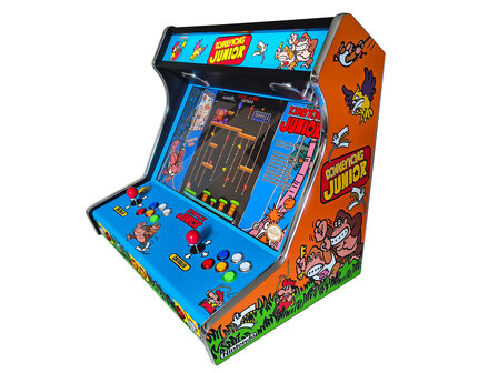 27" Premium UWBE Arcade Bartop 'Donkey Kong Jr' met Multi Platform Gaming System 