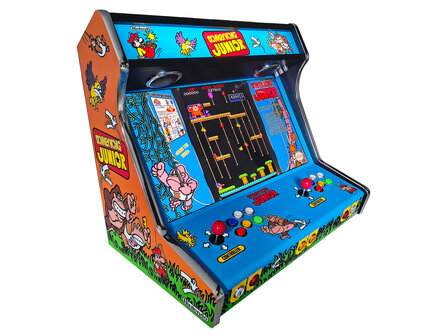 27" Premium UWBE Arcade Bartop 'Donkey Kong Jr' met Multi Platform Gaming System 