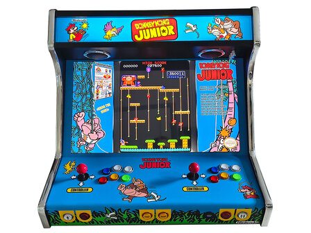 27" Premium UWBE Arcade Bartop 'Donkey Kong Jr' met Multi Platform Gaming System 