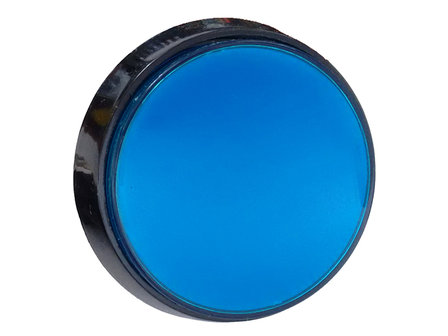 60mm HP Big Button Blue pour les armoires de quiz de jeu de flipper d&#039;arcade, etc.