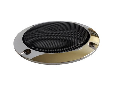  Loudspeaker Protective grille for 7.6 cm / 3 inch Loudspeaker Black / Chrome