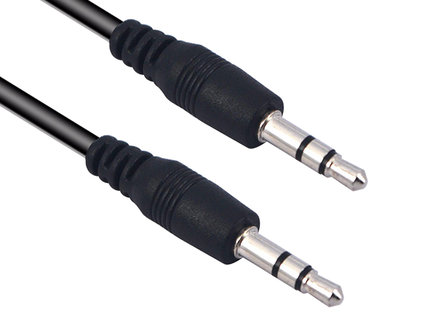 Audio-Verbindungskabel 2x 3,5 mm Mini-Buchse 1,5 m